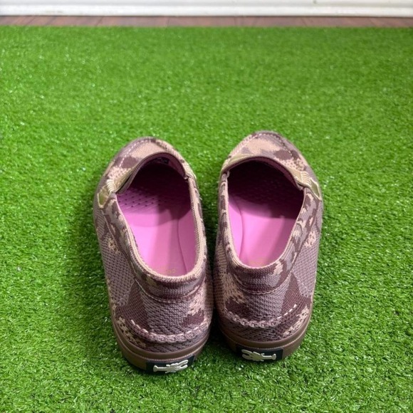 Cole Haan Women's 8B Grand OS Purple Camo Pinch Weekender Penny Loafers Slip On - Picture 2 of 8